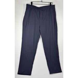 Public Rec Performance Pants Mens 42 Gray‎ Stretch Travel Lounge Zip Pockets